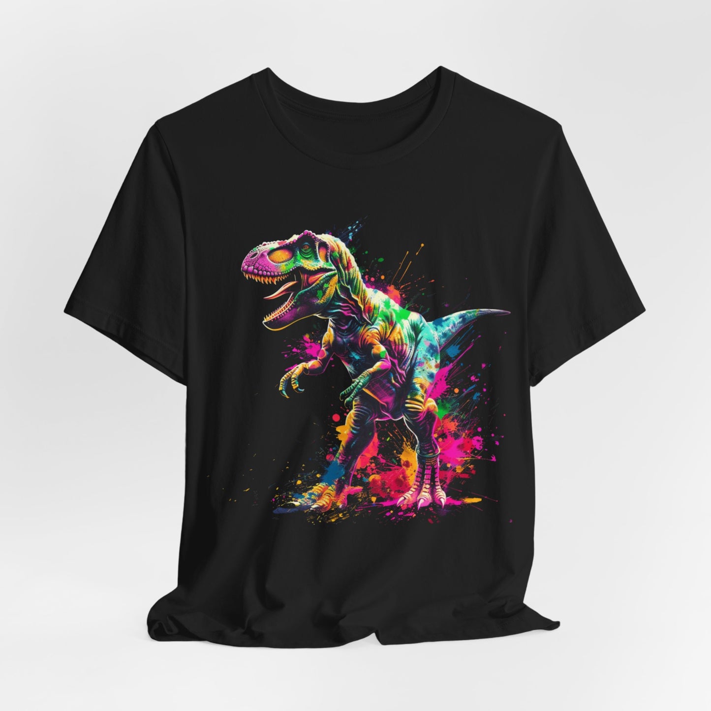 T-Rex Paint Splatter