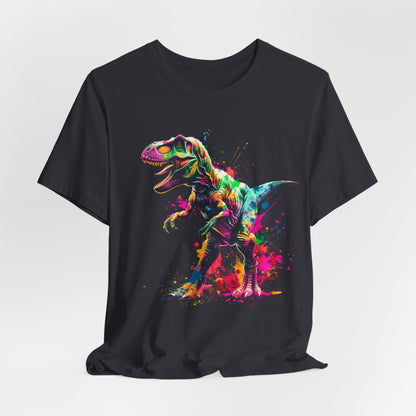 T-Rex Paint Splatter