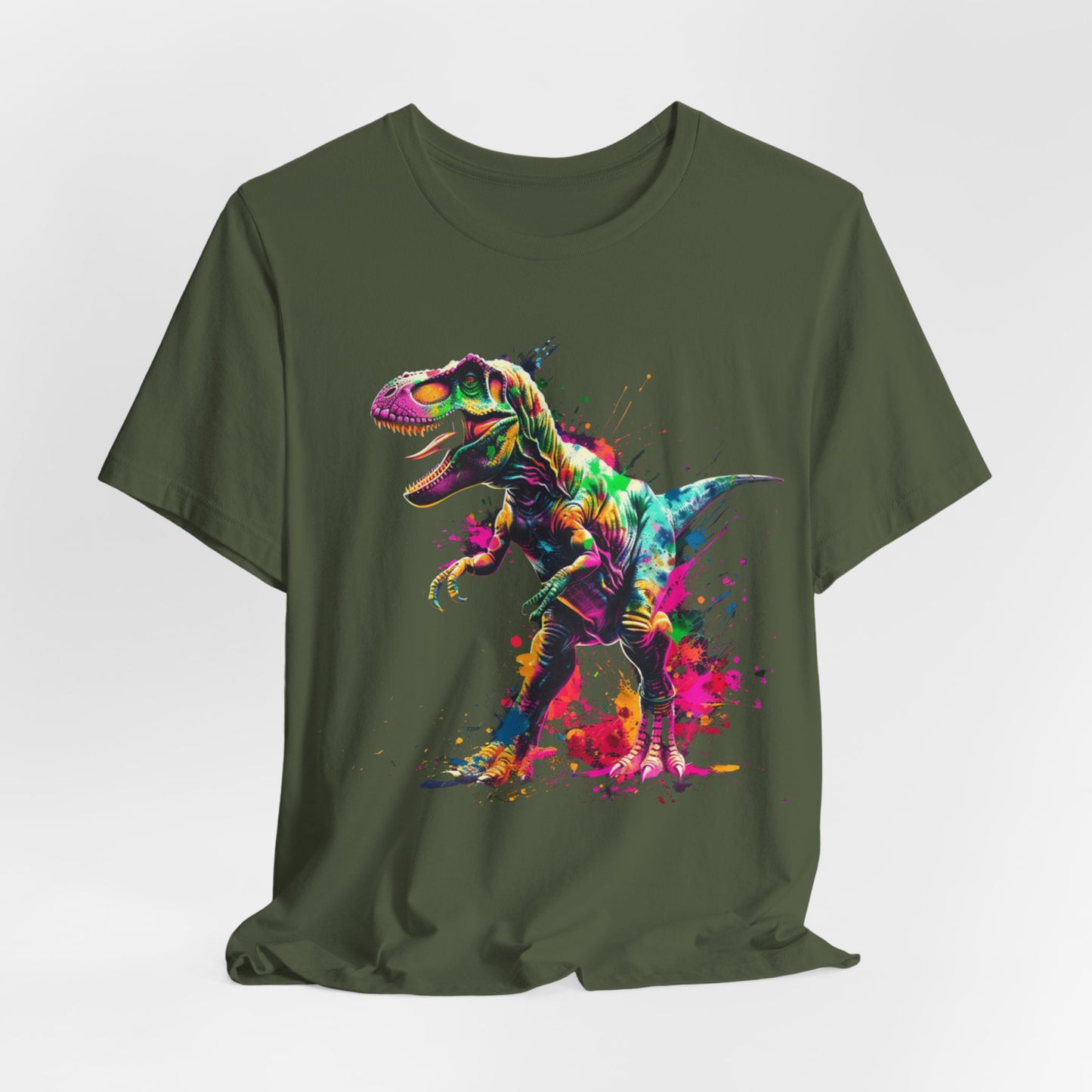 T-Rex Paint Splatter