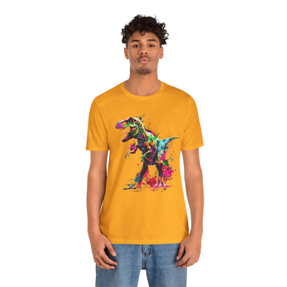 T-Rex Paint Splatter